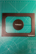 Fairway Wood Cover Template