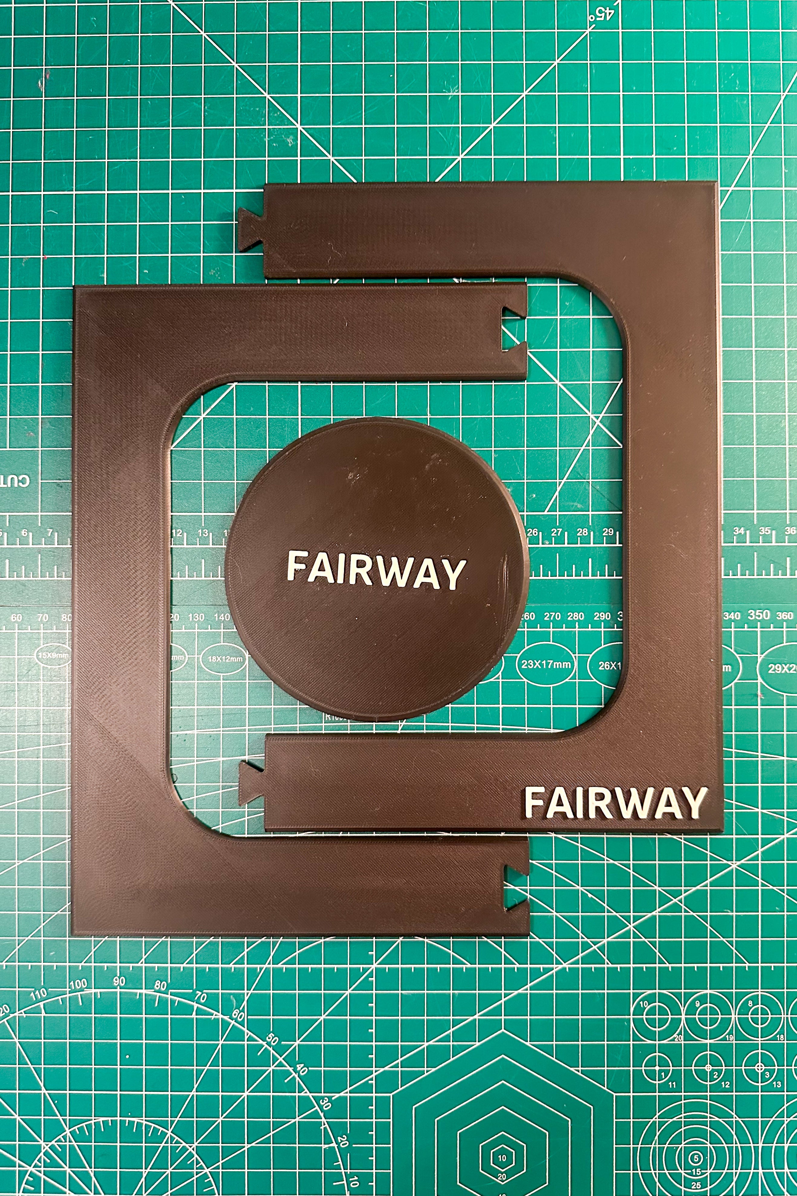 Fairway Wood Cover Template