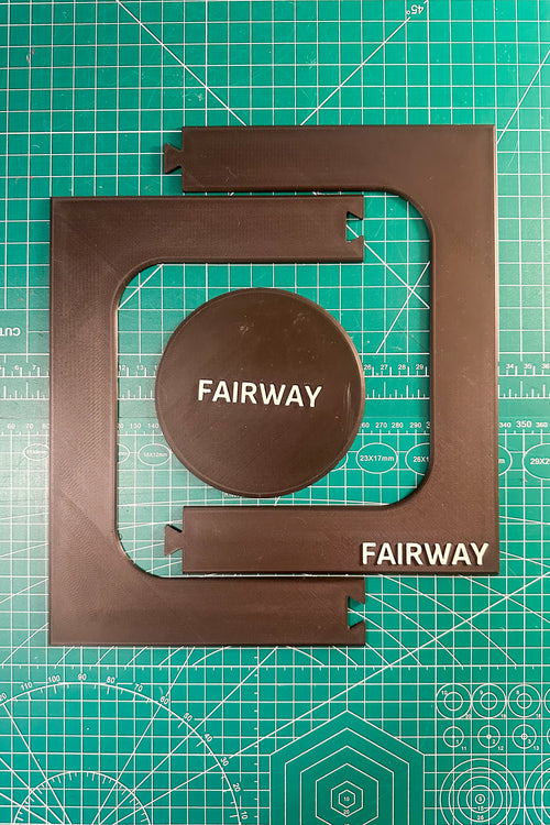 Fairway Wood Cover Template