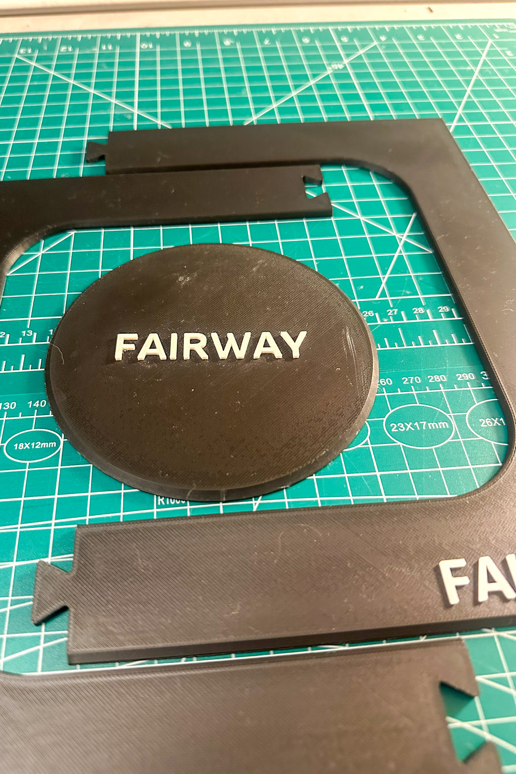 Fairway Wood Cover Template