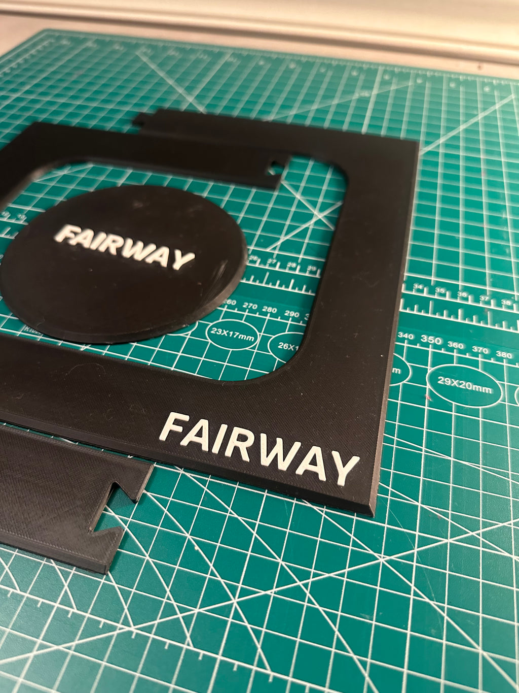 Fairway Wood Cover Template